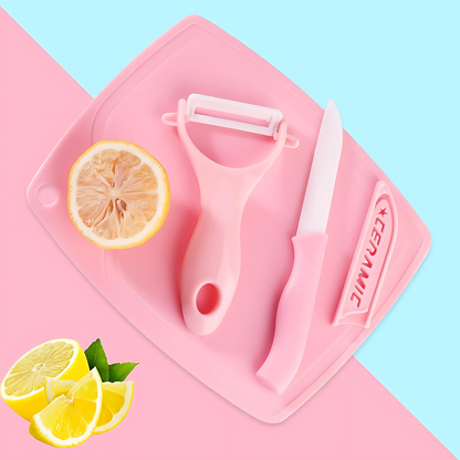 3-in-1 Ceramic Knife Set