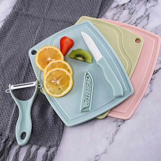 3-in-1 Ceramic Knife Set