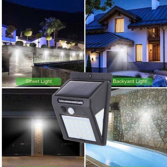 Mini 20 LED Solar Wall Light – Motion Sensor | Outdoor Use