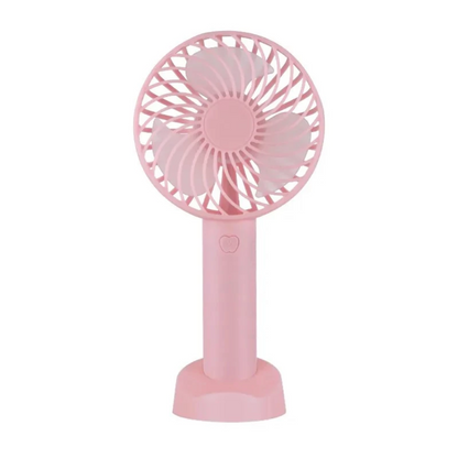 Rechargeable Handy Fan | Portable Mini USB Fan for Travel, Desk & Outdoor Use