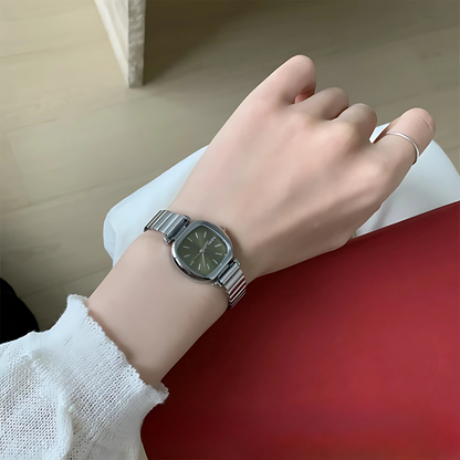 Classic Square Women’s Vintage Watch Retro Quartz Timepiece
