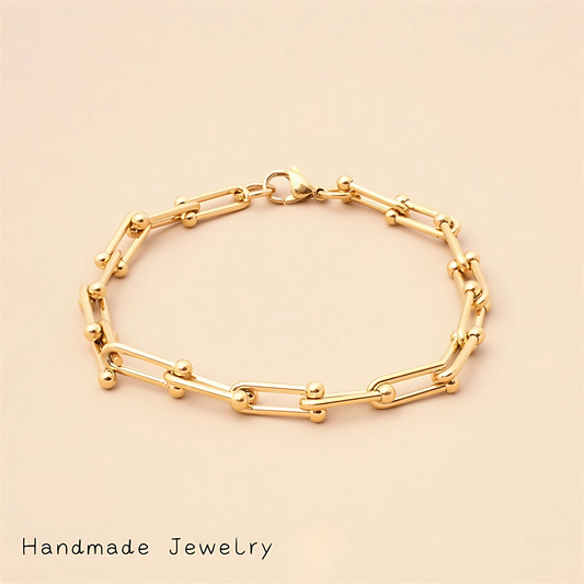 18K Gold Stainless Steel Bracelet for Women