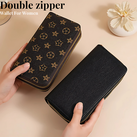 Korean Women’s Long Wallet with Card Holder & Coin Purse