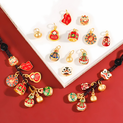 Feng Shui Wealth Protection Keychain – God of Wealth Pendant