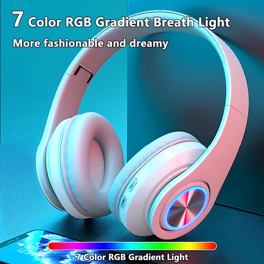 Over-Ear Bluetooth Wireless Headphones ANC Noise Cancelling