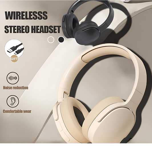 P2961 Wireless Bluetooth Headphones Noise Cancelling Stereo Headset