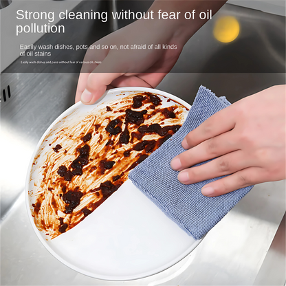 Microfiber Kitchen Dishcloths (20 Pcs) Super Absorbent, Quick-Dry & Reusable Cleaning Cloths