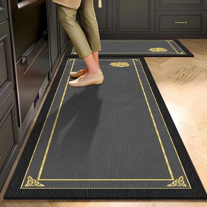 2PCS Kitchen Floor Mat Absorbent Easy Clean Mats