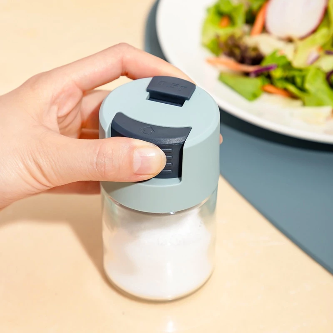 100ml Glass Seasoning Bottle Precise Salt & Spice Control Dispense