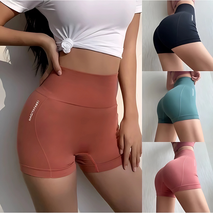 Women’s High-Waist Yoga Shorts Hip Lift & Tummy Control Activewear