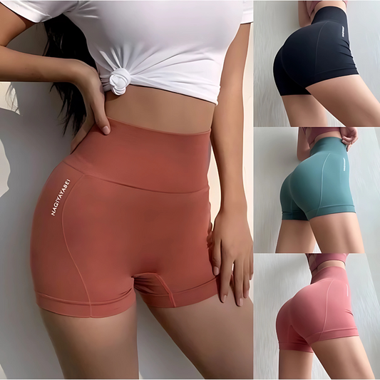 Women’s High-Waist Yoga Shorts Hip Lift & Tummy Control Activewear