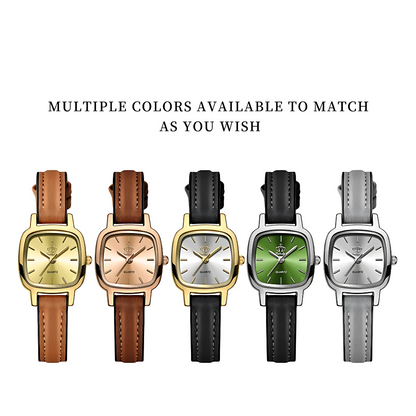 Fate Love Women’s Watch Original Waterproof Fashion Leather Strap Timepiece with Box