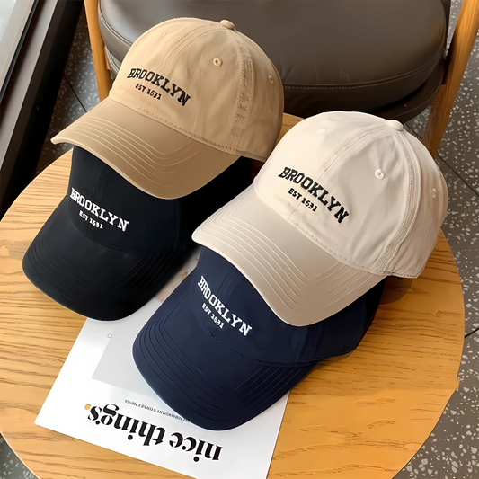Brooklyn Korean Baseball Unisex Adjustable Fashion Cap