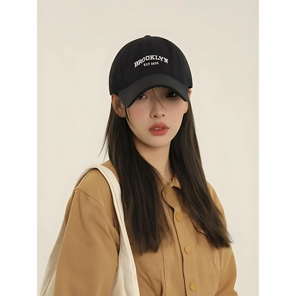 Brooklyn Korean Baseball Unisex Adjustable Fashion Cap