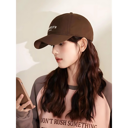 Brooklyn Korean Baseball Unisex Adjustable Fashion Cap