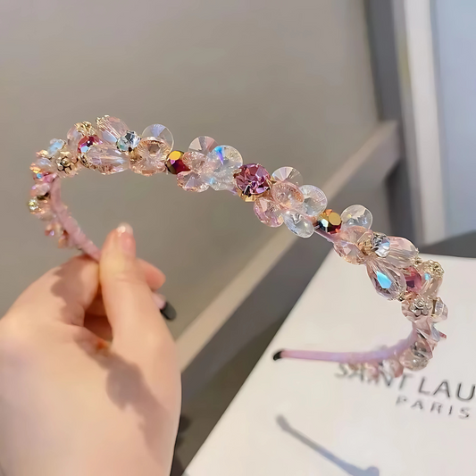 Korean Luxury Crystal Diamond Headband for Women