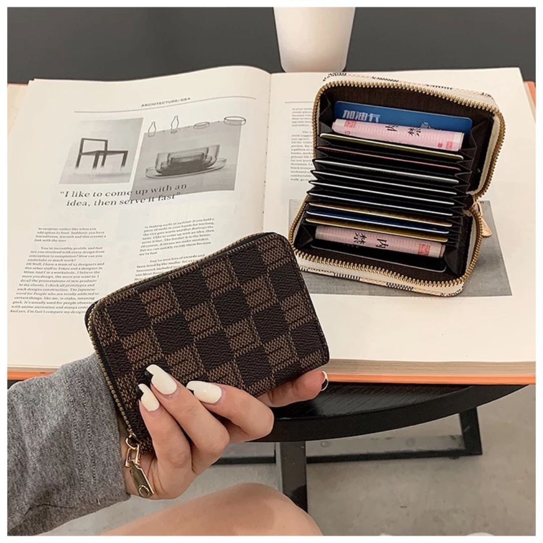 New Trend Zipper Wallet – Women’s Purse & Unisex Card Holder