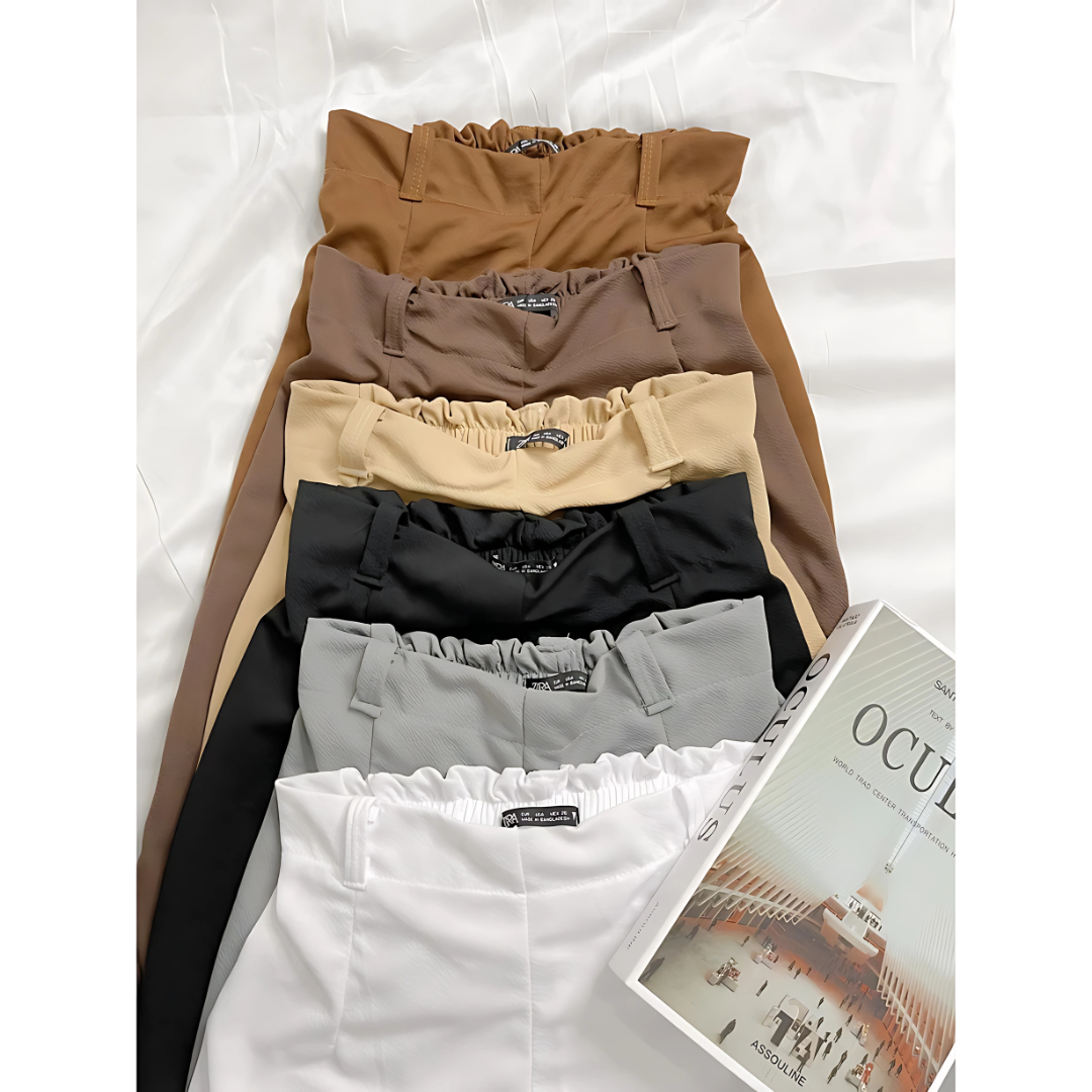 XOXO Trouser Pants for Women High Waist Office & Casual Wear