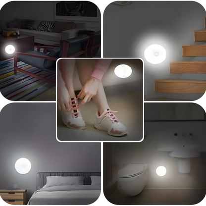 USB LED Sensor Night Light Mini Plug-in Lamp