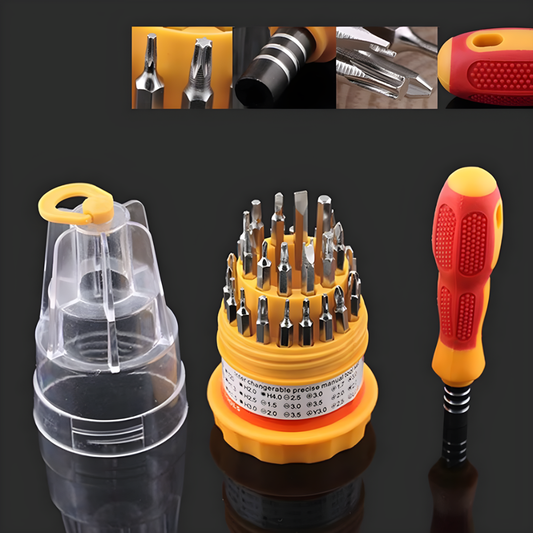 31-in-1 Precision Screwdriver Set Multifunction Pocket Repair Tool Kit