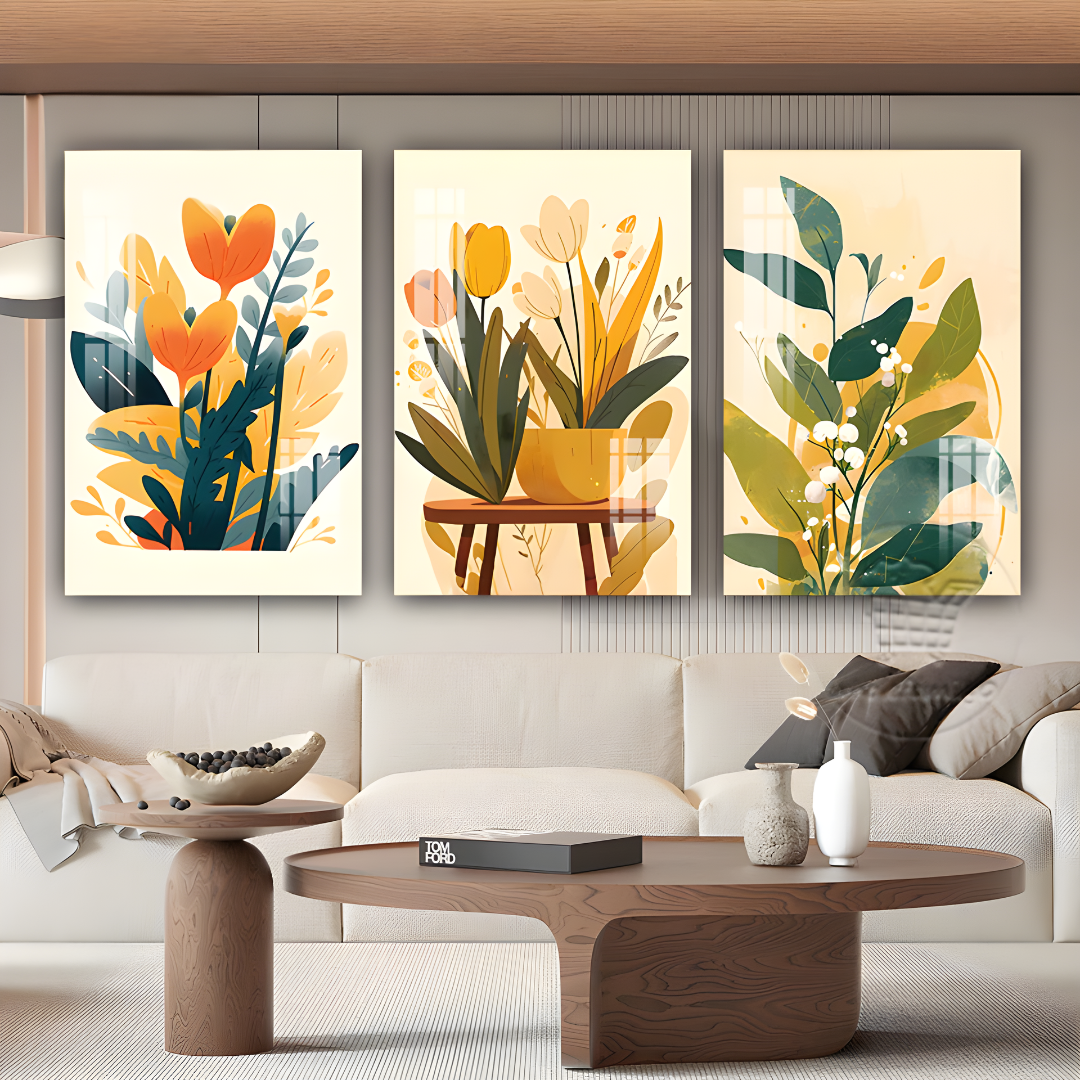 3 Pcs/Set Bohemian Wall Art Frame Set