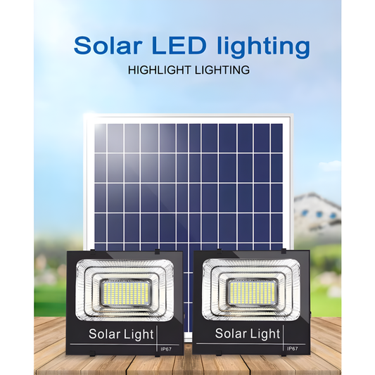 Solar Light BUY 1 TAKE 1 Outdoor LED Flood Light Waterproof Solar Street Lamp