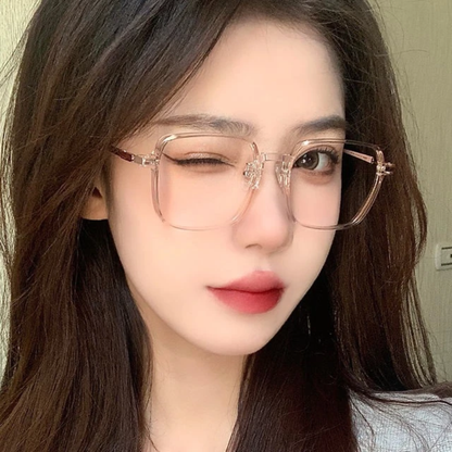 Photochromic Anti-Radiation Metal Eyeglasses