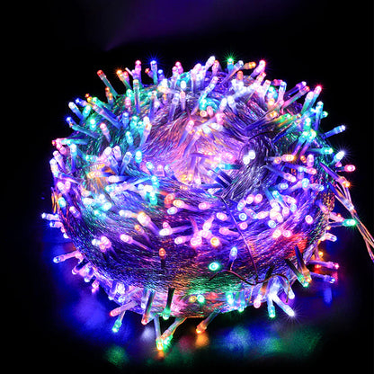 100 LED 10M Multicolor Christmas String Lights with 8 Lighting Modes